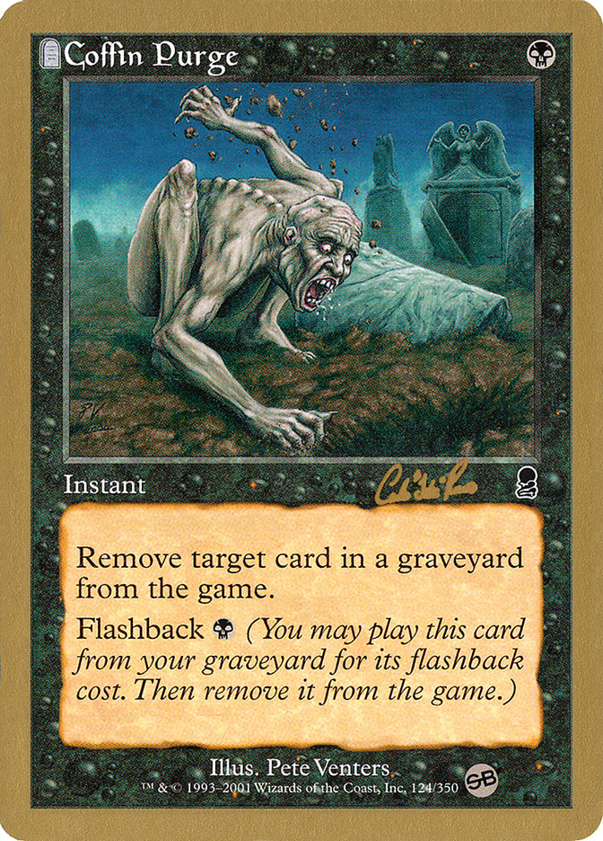 Coffin Purge (Carlos Romao) (SB) [World Championship Decks 2002] | Good Games Cannington