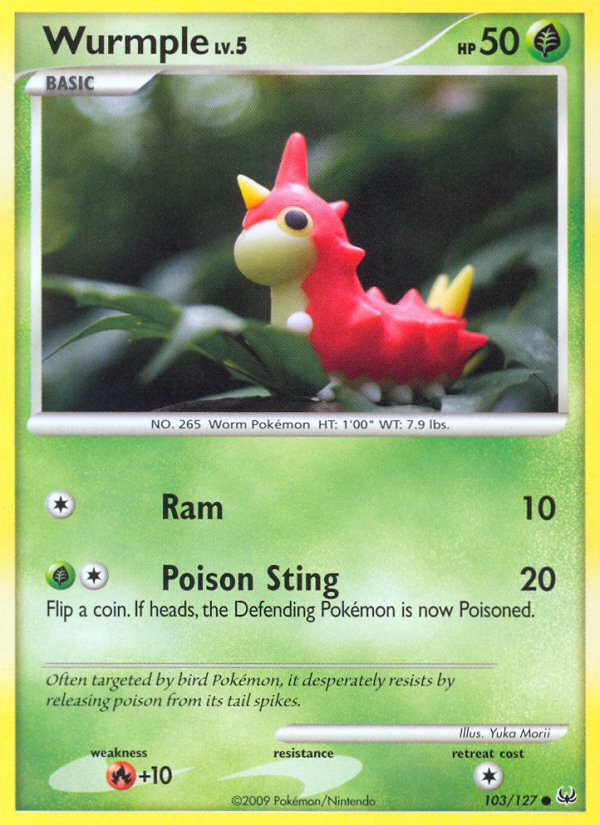 Wurmple (103/127) [Platinum: Base Set] | Good Games Cannington