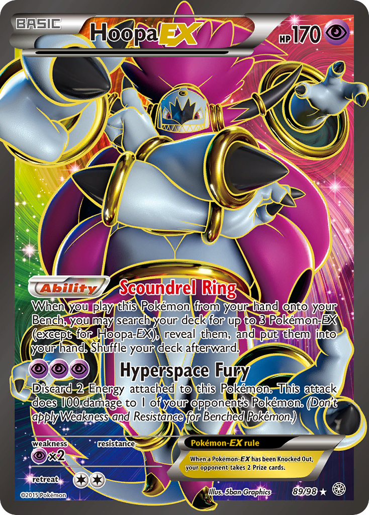 Hoopa EX (89/98) [XY: Ancient Origins] | Good Games Cannington