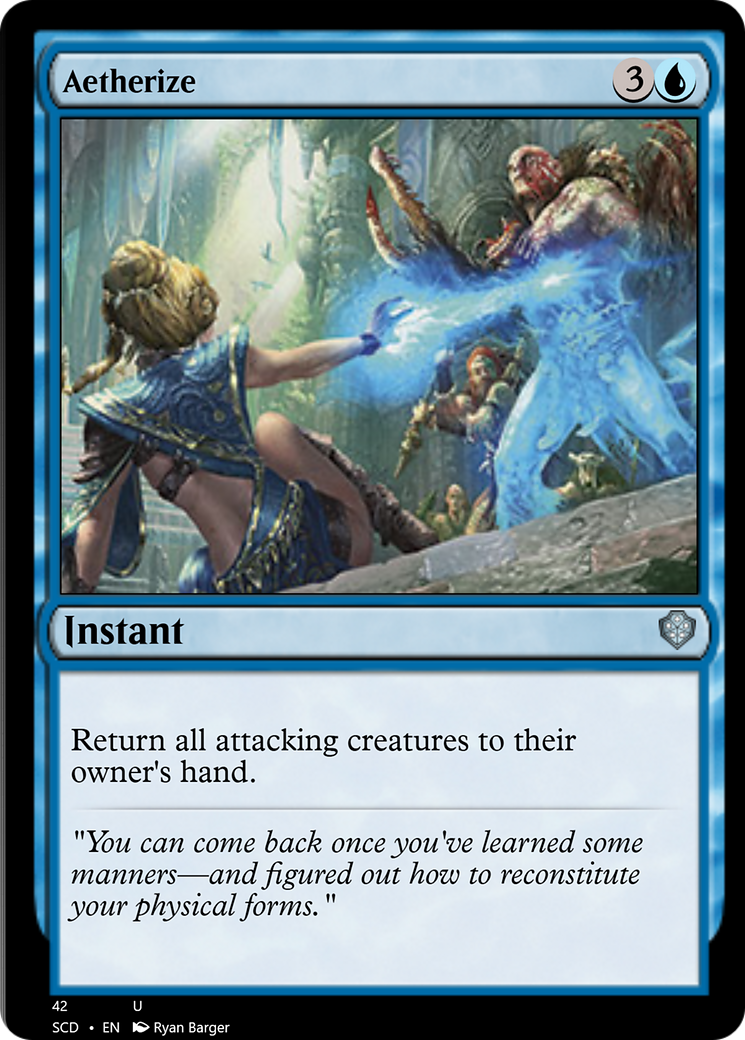 Aetherize [Starter Commander Decks] | Good Games Cannington
