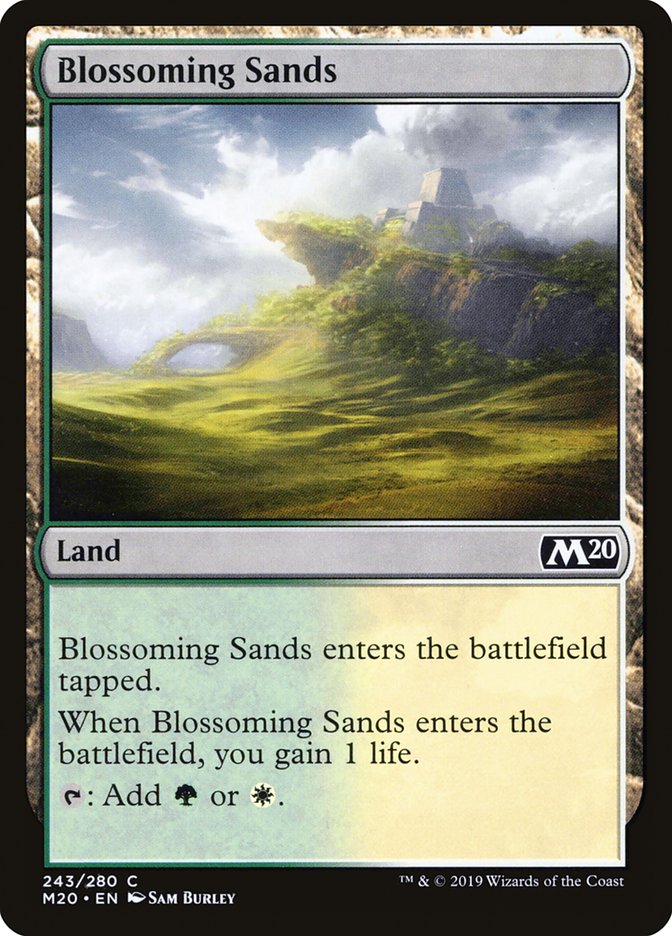 Blossoming Sands [Core Set 2020] | Good Games Cannington