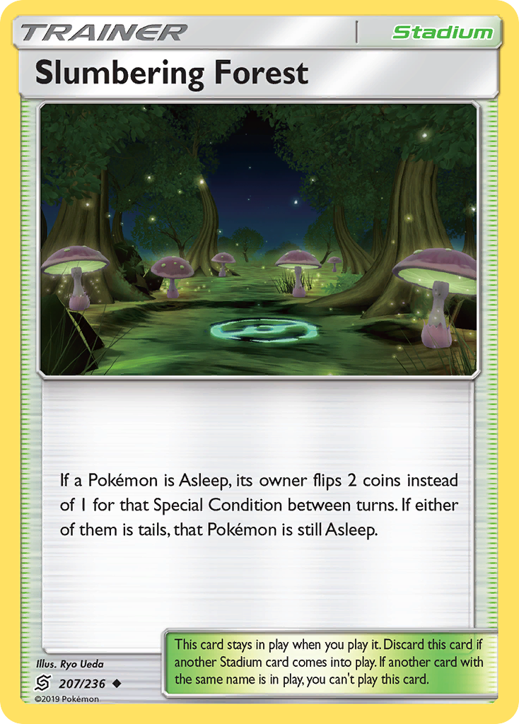 Slumbering Forest (207/236) [Sun & Moon: Unified Minds] | Good Games Cannington