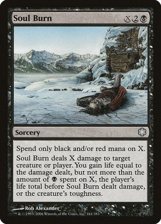 Soul Burn [Coldsnap Theme Decks] | Good Games Cannington