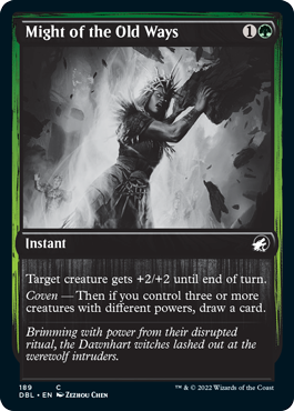 Might of the Old Ways [Innistrad: Double Feature] | Good Games Cannington