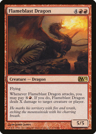 Flameblast Dragon [Magic 2012] | Good Games Cannington