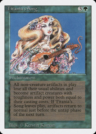 Titania's Song [Revised Edition] | Good Games Cannington