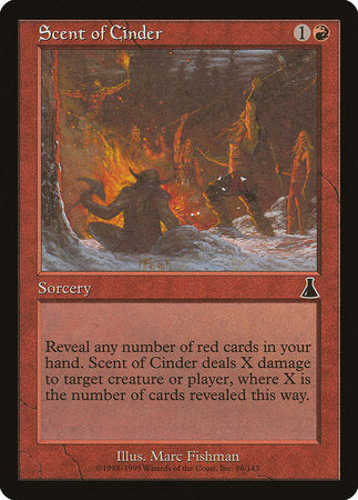 Scent of Cinder [Urza's Destiny] | Good Games Cannington