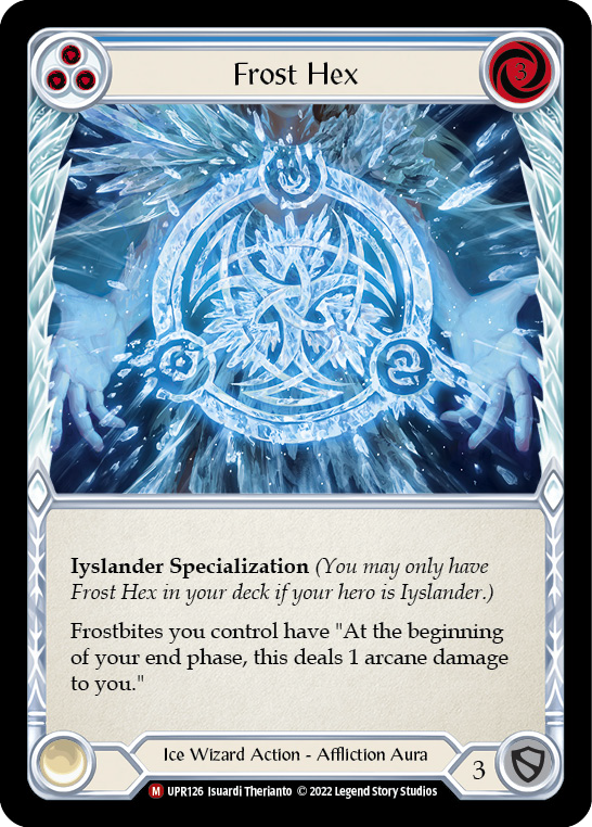 Frost Hex [UPR126] (Uprising)  Cold Foil | Good Games Cannington