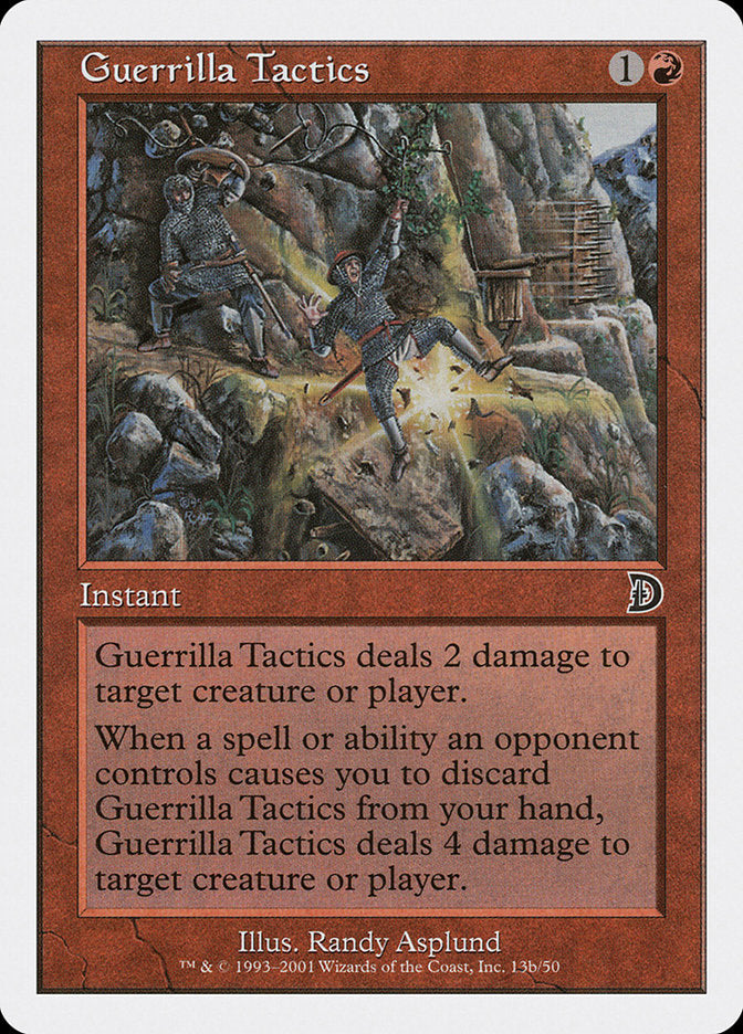 Guerrilla Tactics (Falling) [Deckmasters] | Good Games Cannington