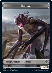 Eldrazi // Soldier Double-Sided Token [Starter Commander Decks] | Good Games Cannington