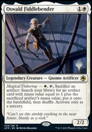 Oswald Fiddlebender (Promo Pack) [Dungeons & Dragons: Adventures in the Forgotten Realms Promos] | Good Games Cannington