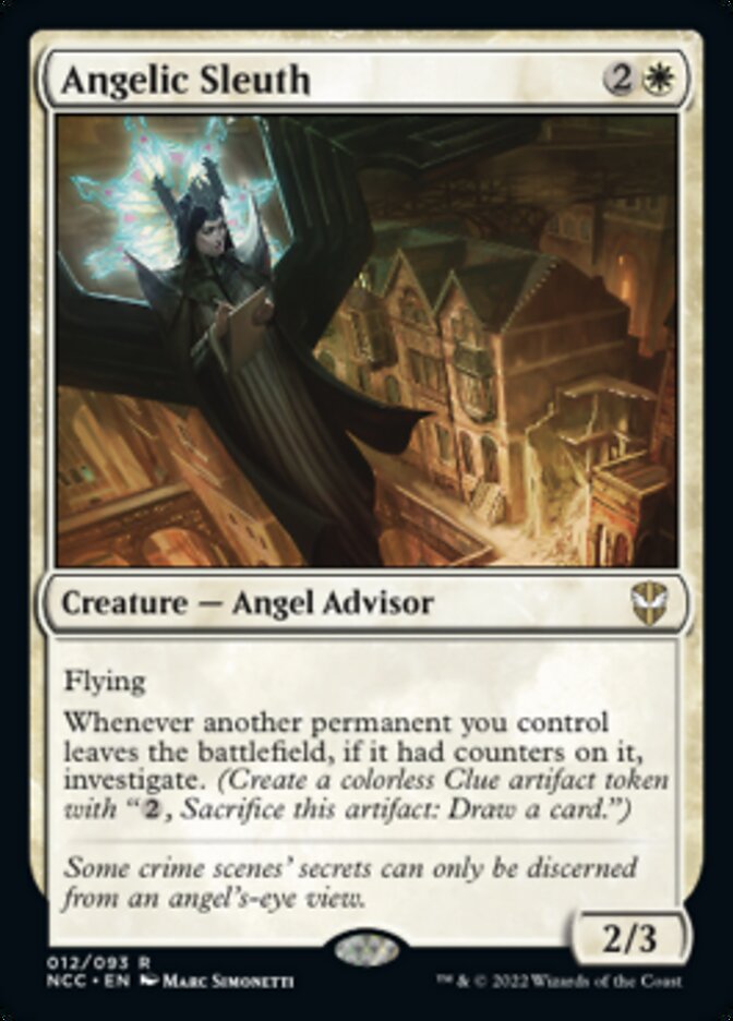 Angelic Sleuth [Streets of New Capenna Commander] | Good Games Cannington