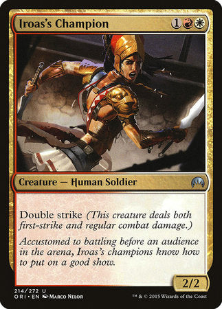 Iroas's Champion [Magic Origins] | Good Games Cannington