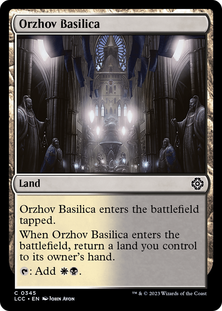 Orzhov Basilica [The Lost Caverns of Ixalan Commander] | Good Games Cannington