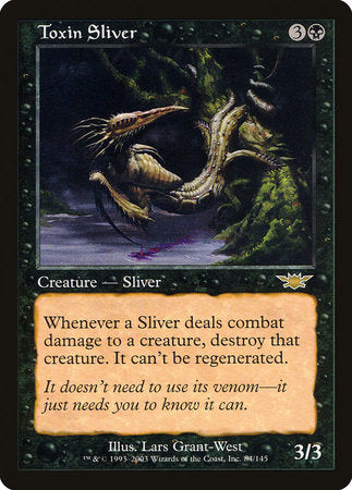 Toxin Sliver [Legions] | Good Games Cannington