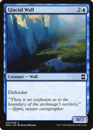 Glacial Wall [Eternal Masters] | Good Games Cannington