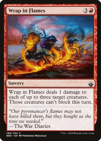 Wrap in Flames [Battlebond] | Good Games Cannington