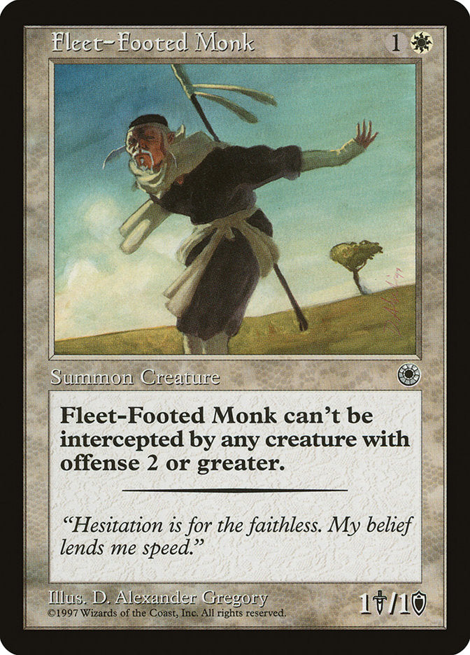 Fleet-Footed Monk [Portal] | Good Games Cannington