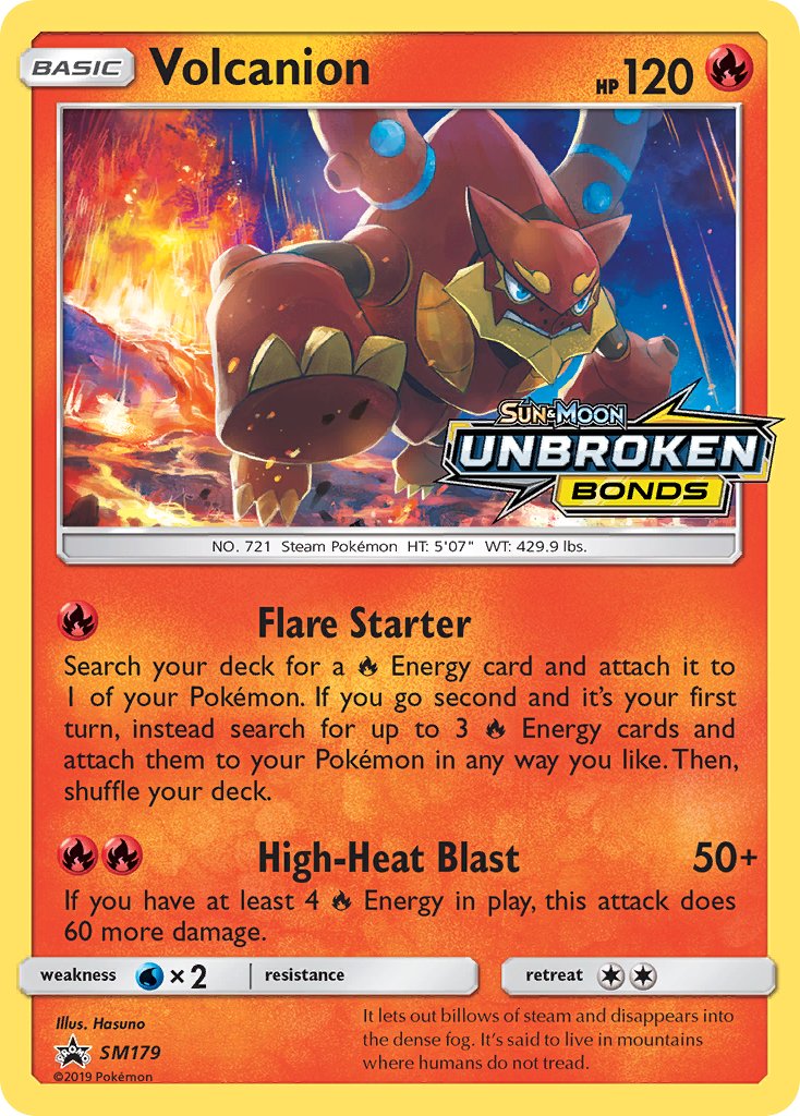 Volcanion (SM179) [Sun & Moon: Black Star Promos] | Good Games Cannington