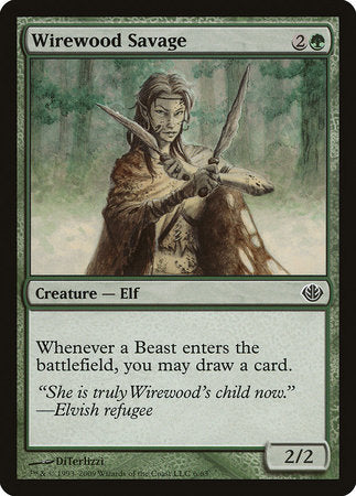 Wirewood Savage [Duel Decks: Garruk vs. Liliana] | Good Games Cannington