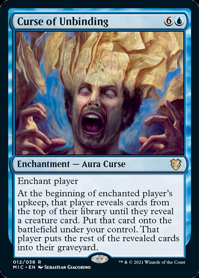 Curse of Unbinding [Innistrad: Midnight Hunt Commander] | Good Games Cannington