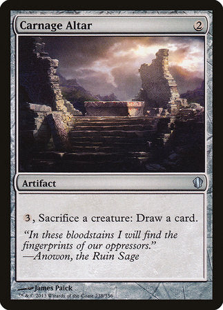 Carnage Altar [Commander 2013] | Good Games Cannington