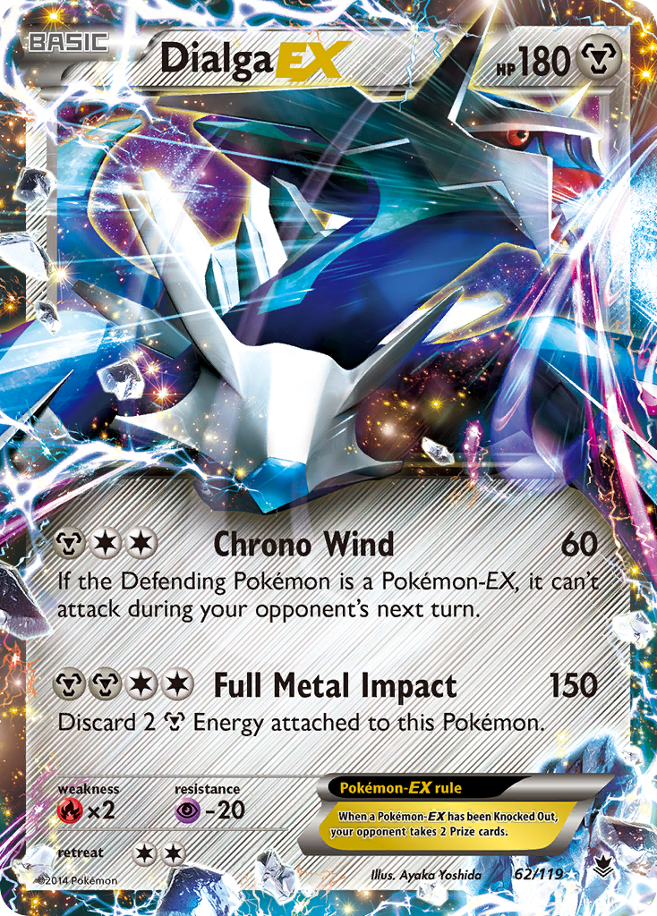 Dialga EX (62/119) [XY: Phantom Forces] | Good Games Cannington