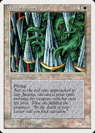 Wall of Swords [Summer Magic / Edgar] | Good Games Cannington