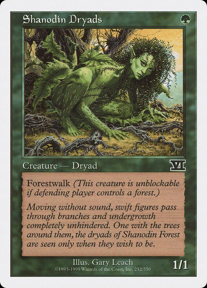 Shanodin Dryads [Classic Sixth Edition] | Good Games Cannington
