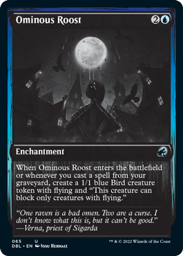 Ominous Roost [Innistrad: Double Feature] | Good Games Cannington