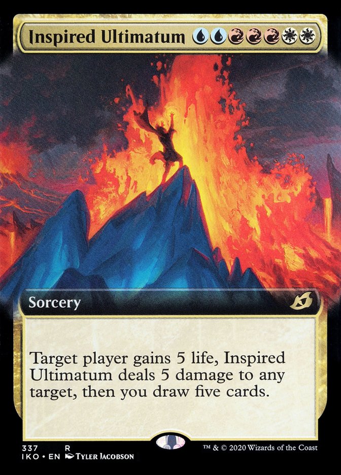 Inspired Ultimatum (Extended Art) [Ikoria: Lair of Behemoths] | Good Games Cannington