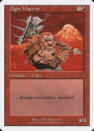 Ogre Warrior [Starter 2000] | Good Games Cannington