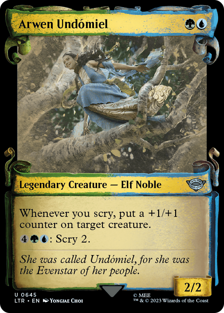 Arwen Undomiel [The Lord of the Rings: Tales of Middle-Earth Showcase Scrolls] | Good Games Cannington