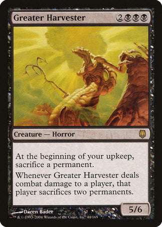 Greater Harvester [Darksteel] | Good Games Cannington