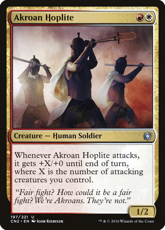 Akroan Hoplite [Conspiracy: Take the Crown] | Good Games Cannington