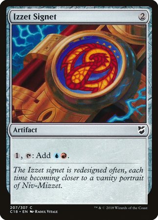Izzet Signet [Commander 2018] | Good Games Cannington