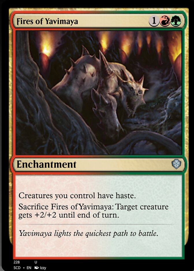 Fires of Yavimaya [Starter Commander Decks] | Good Games Cannington