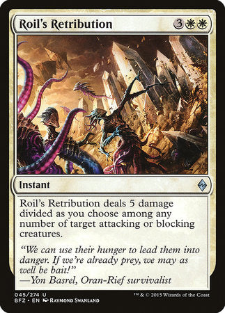 Roil's Retribution [Battle for Zendikar] | Good Games Cannington