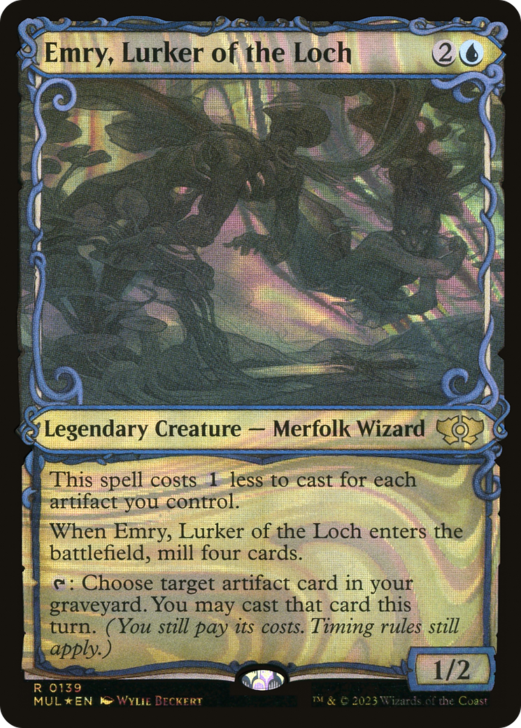 Emry, Lurker of the Loch (Halo Foil) [Multiverse Legends] | Good Games Cannington