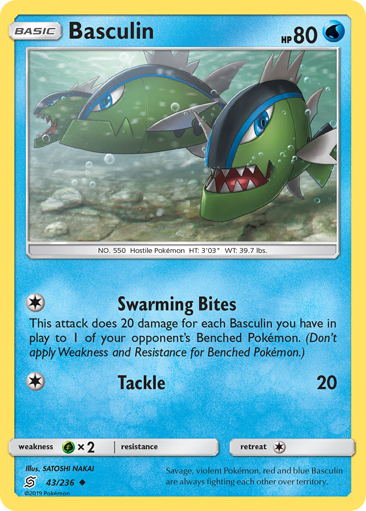 Basculin (43/236) [Sun & Moon: Unified Minds] | Good Games Cannington