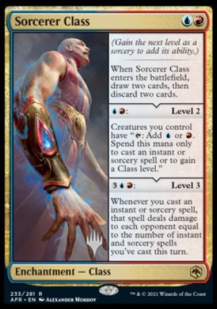 Sorcerer Class (Promo Pack) [Dungeons & Dragons: Adventures in the Forgotten Realms Promos] | Good Games Cannington