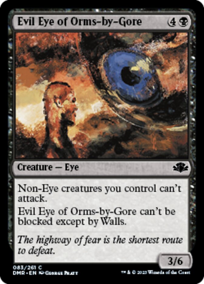 Evil Eye of Orms-by-Gore [Dominaria Remastered] | Good Games Cannington