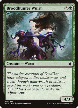 Broodhunter Wurm [Battle for Zendikar] | Good Games Cannington