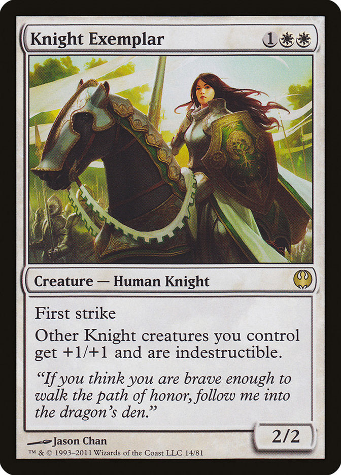 Knight Exemplar [Duel Decks: Knights vs. Dragons] | Good Games Cannington