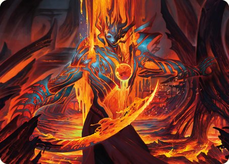 Free From Flesh Art Card [Phyrexia: All Will Be One Art Series] | Good Games Cannington