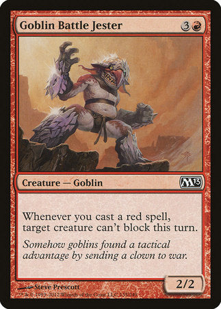 Goblin Battle Jester [Magic 2013] | Good Games Cannington