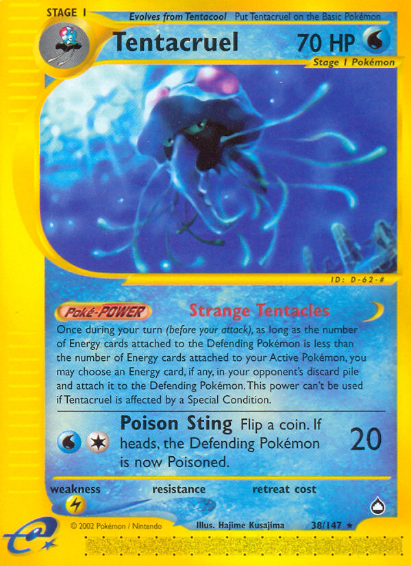 Tentacruel (38/147) [Aquapolis] | Good Games Cannington