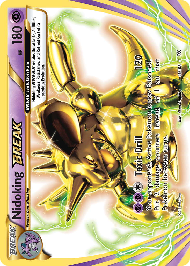 Nidoking BREAK (46/108) [XY: Evolutions] | Good Games Cannington