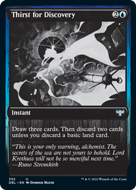 Thirst for Discovery [Innistrad: Double Feature] | Good Games Cannington