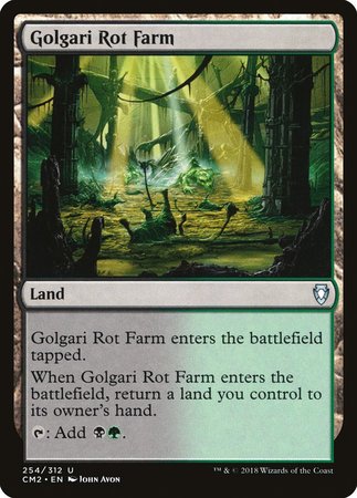 Golgari Rot Farm [Commander Anthology Volume II] | Good Games Cannington